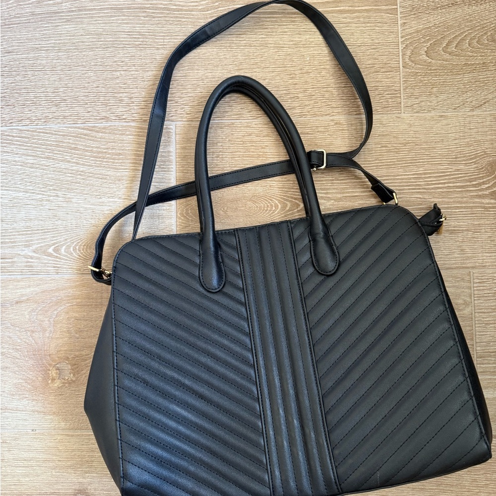 A new day black purse